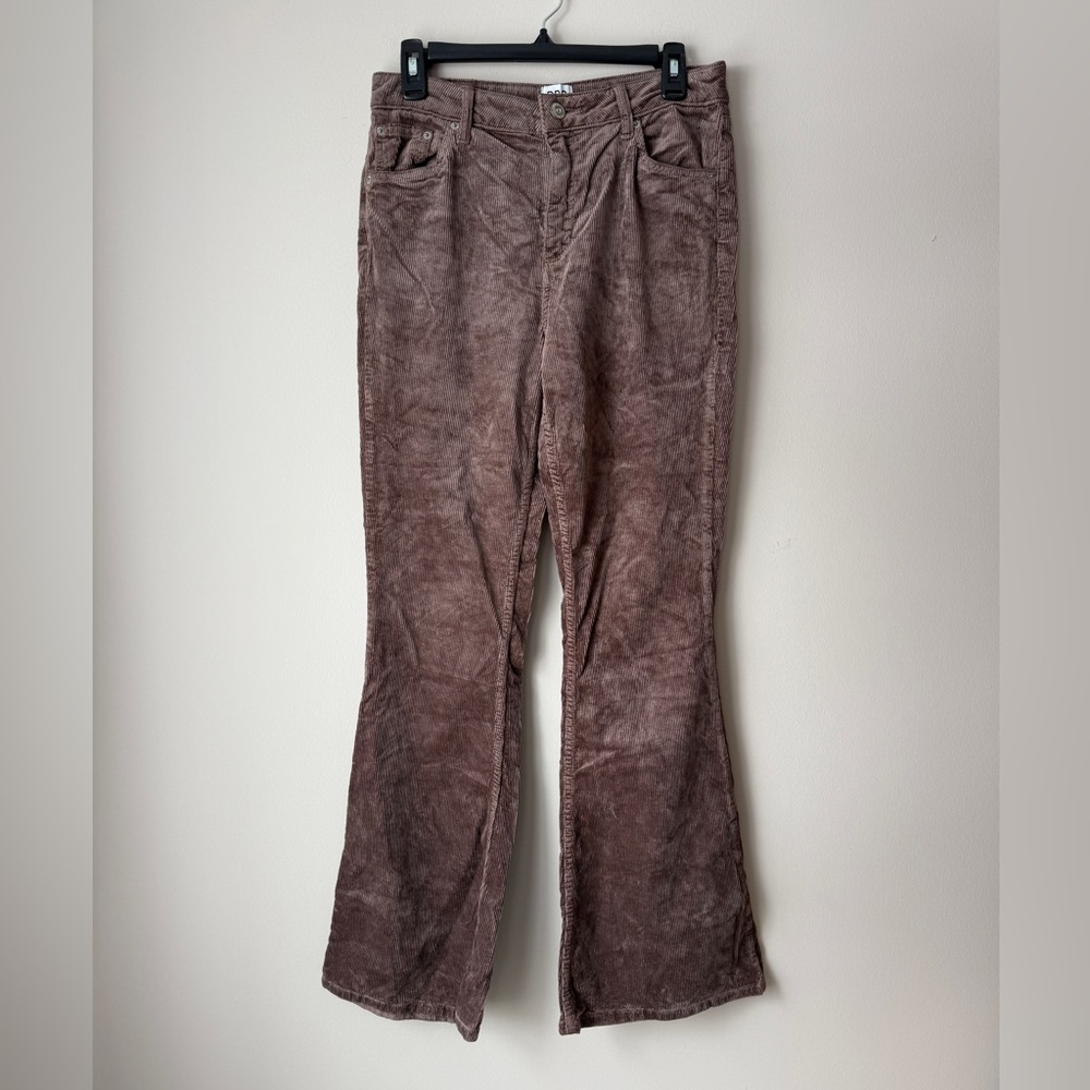 BDG Women's Flare Corduroy Jeans in Brown